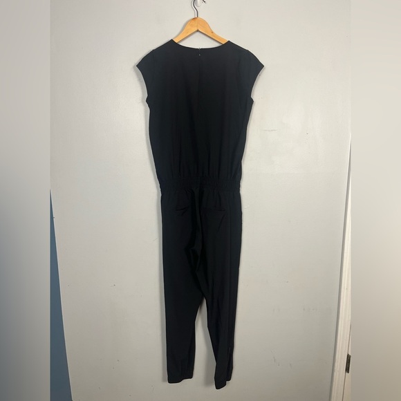 Albion BLACK JUMPSUIT size small missing drawstring - Picture 9 of 10